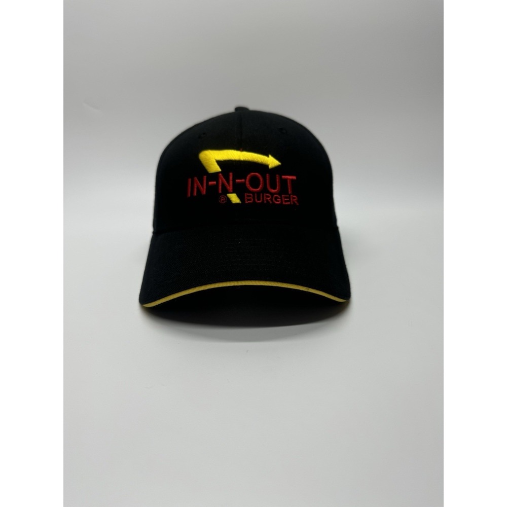 In-N-Out‎ Burger Fast Food Employee Adjustable Back Baseball Cap